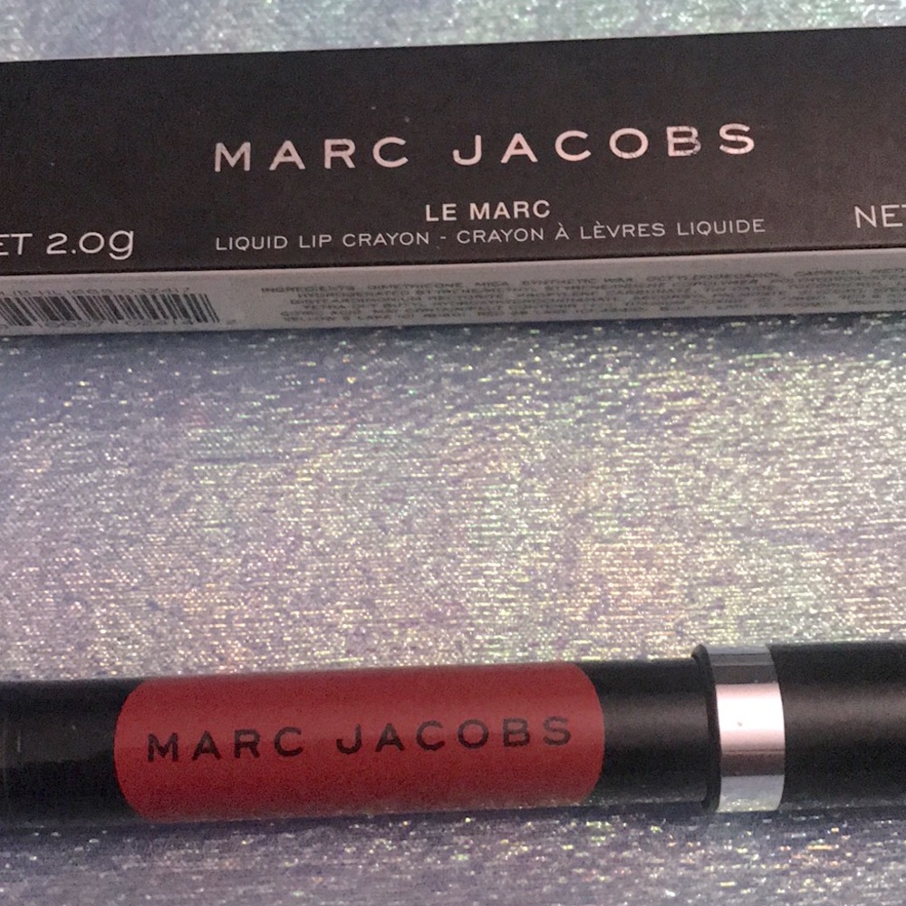 Marc Jacobs Le Marc Liquid Lip Crayon in Shade 340 How Rouge